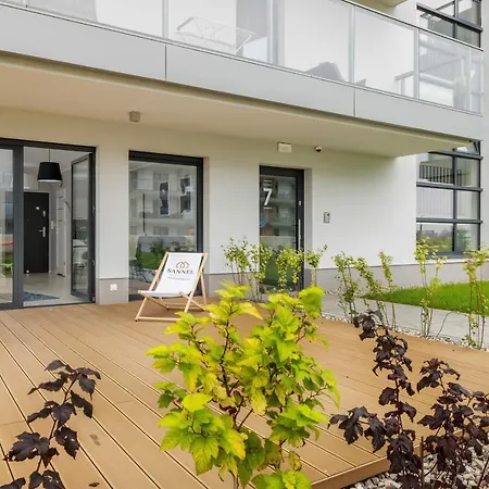 Seaside View Tuz Przy Plazy- Gardenia Seaside Dziwnow-sannel For Rent Apartment Dziwnow