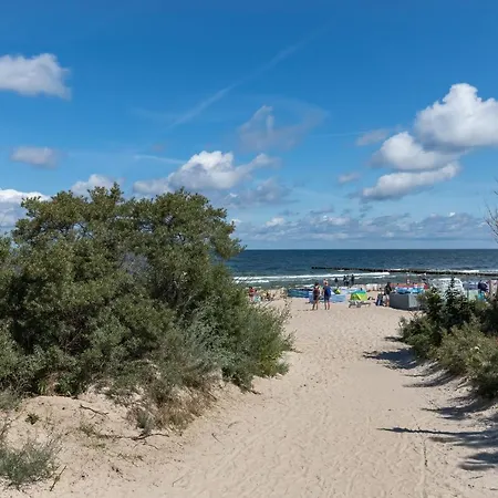 Seaside View Tuz Przy Plazy- Gardenia Seaside Dziwnow-sannel For Rent Apartment Dziwnow