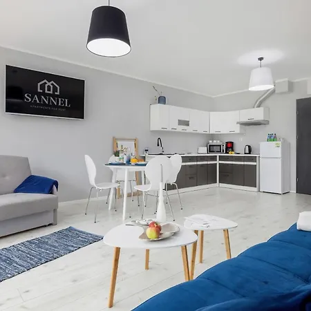 Apartment Seaside View Tuz Przy Plazy- Gardenia Seaside Dziwnow-sannel For Rent *